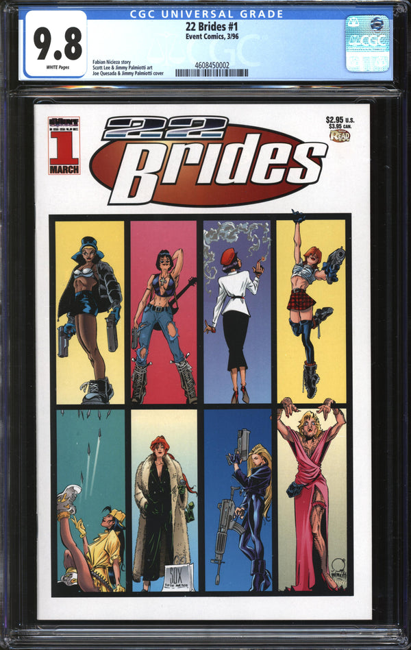 22 Brides (1996) #1 CGC 9.8 NM/MT