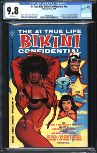 A1 True Life Bikini Confidential (1990) #1 CGC 9.8 NM/MT