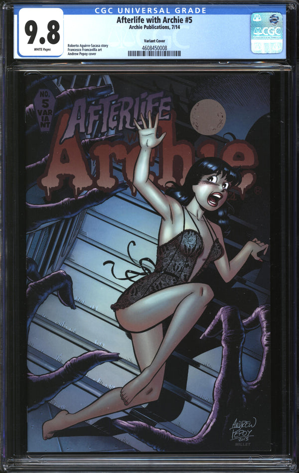 Afterlife With Archie (2013) #5 Andrew Pepoy Variant CGC 9.8 NM/MT
