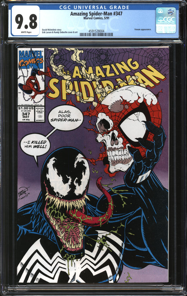 Amazing Spider-Man (1963) #347 CGC 9.8 NM/MT