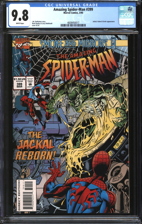 Amazing Spider-Man (1963) #399 CGC 9.8 NM/MT