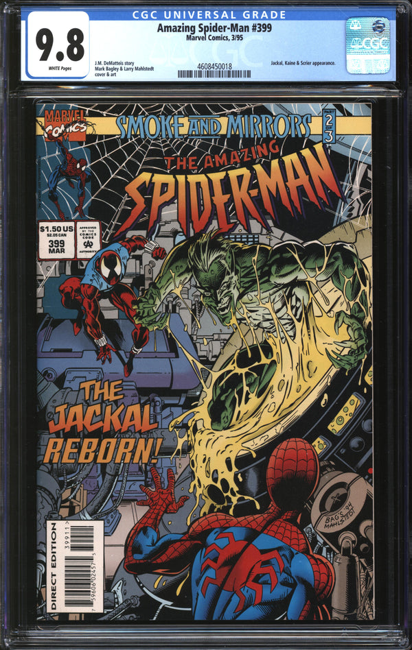 Amazing Spider-Man (1963) #399 CGC 9.8 NM/MT