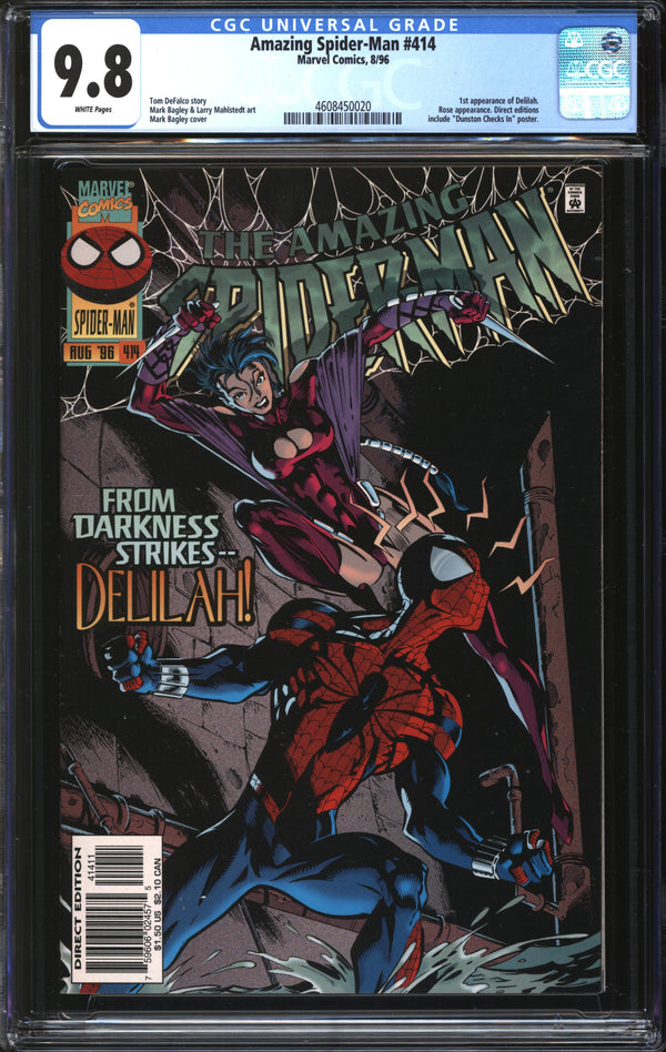Amazing Spider-Man (1963) #414 CGC 9.8 NM/MT