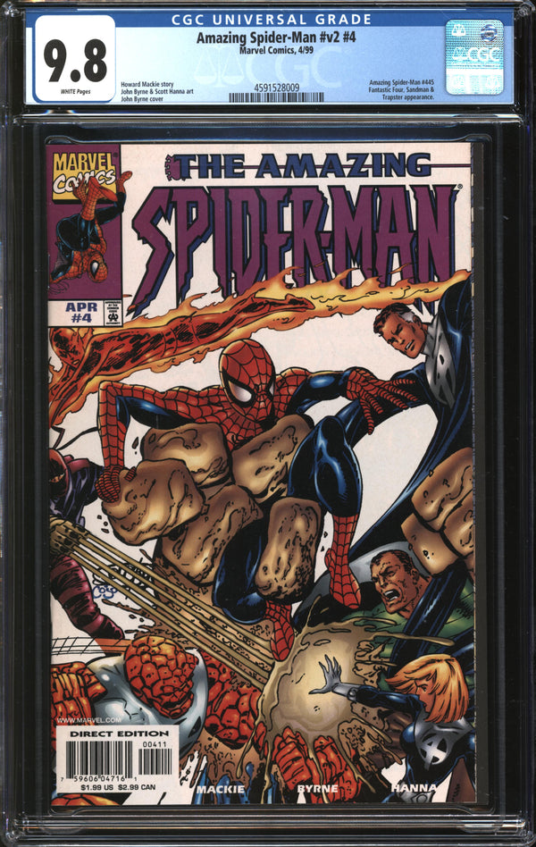Amazing Spider-Man (1999) # 4 CGC 9.8 NM/MT