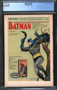 Batman (1940) #171 CGC 9.0 VF/NM