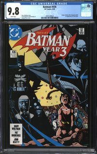 Batman (1940) #436 CGC 9.8 NM/MT