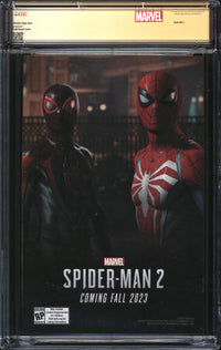 Custom Sony Interactive Entertainment (Spider-Man 2) (2023) #1 CGC Signature Series 9.8 NM/MT Signed Nadji Jeter, Yuri Lowenthal, Todd Nauck & Tony Todd
