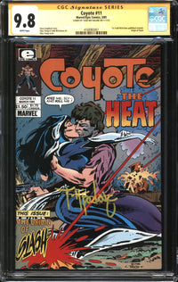 Coyote (1983) #11 CGC Signature Series 9.8 NM/MT Signed Todd McFarlane