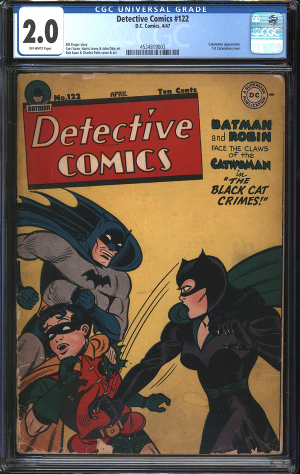 Detective Comics (1937) #122 CGC 2.0 GD