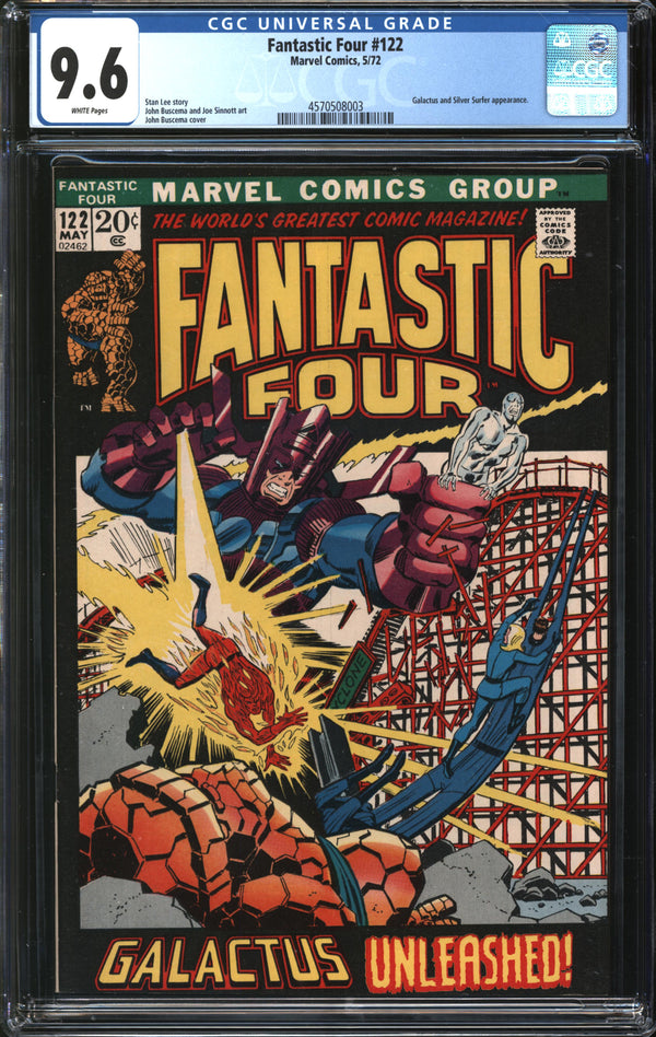 Fantastic Four (1961) #122 CGC 9.6 NM+