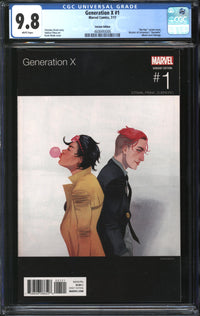 Generation X (2017) #1 Hip Hop Variant CGC 9.8 NM/MT