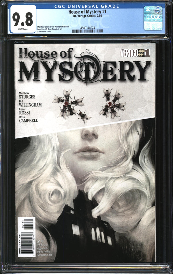 House Of Mystery (2008) #1 CGC 9.8 NM/MT