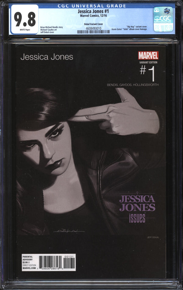 Jessica Jones (2016) #1 Hip Hop Variant CGC 9.8 NM/MT