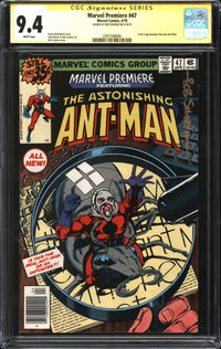Marvel Premiere (1972) #47 CGC Signature Series 9.4 NM Signed Bob Sharen