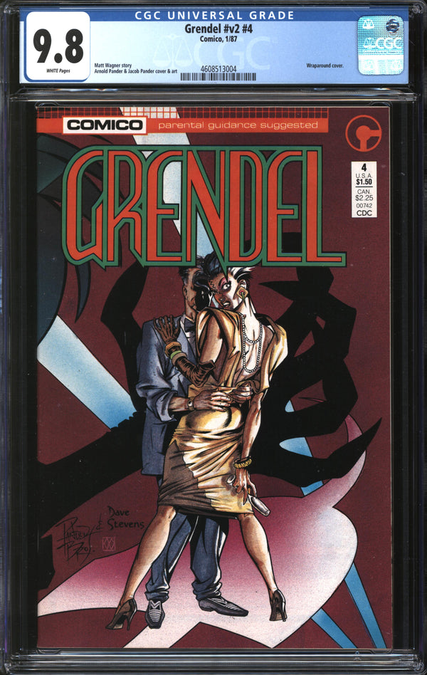 Grendel (1986) #4 CGC 9.8 NM/MT