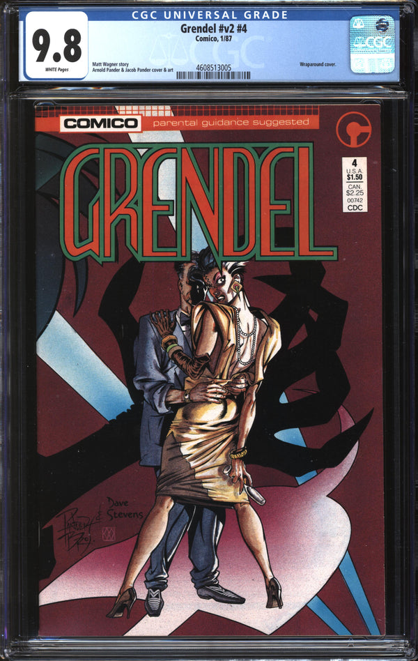 Grendel (1986) #4 CGC 9.8 NM/MT