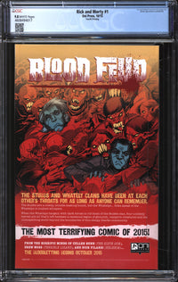 Rick And Morty (2015) # 1 Fourth Printing CGC 9.8 NM/MT