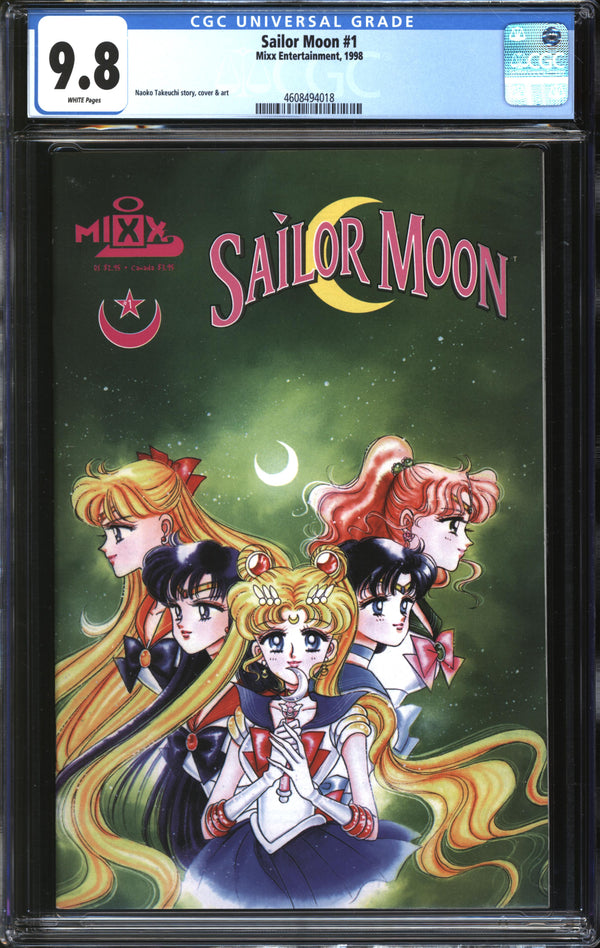 Sailor Moon (1998) # 1 CGC 9.8 NM/MT