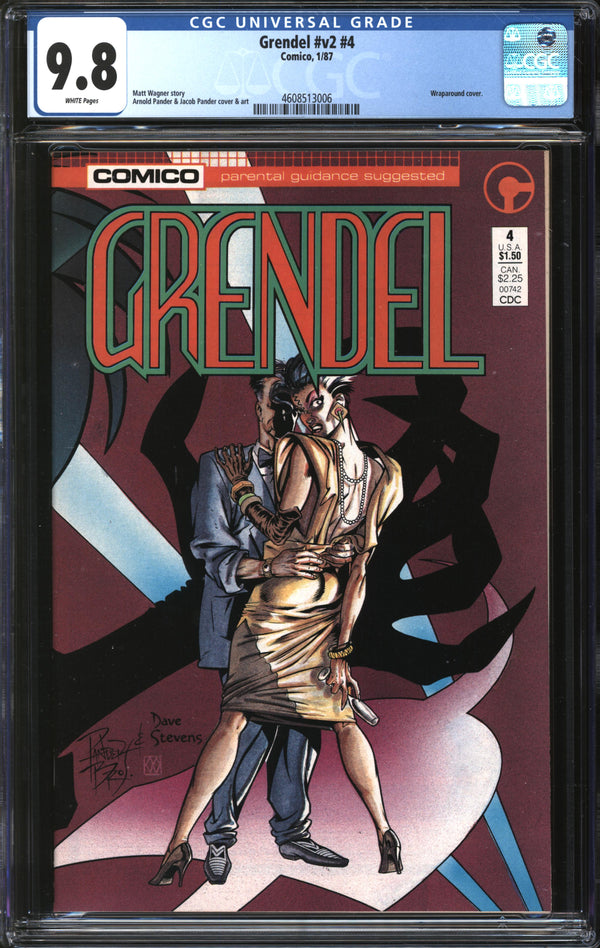Grendel (1986) #4 CGC 9.8 NM/MT