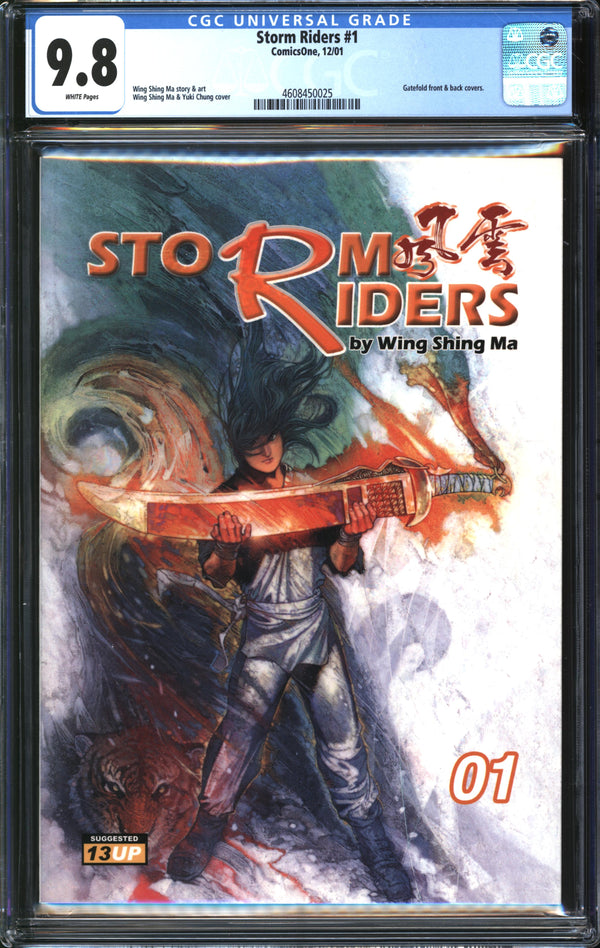 Storm Riders (2001) #1 CGC 9.8 NM/MT