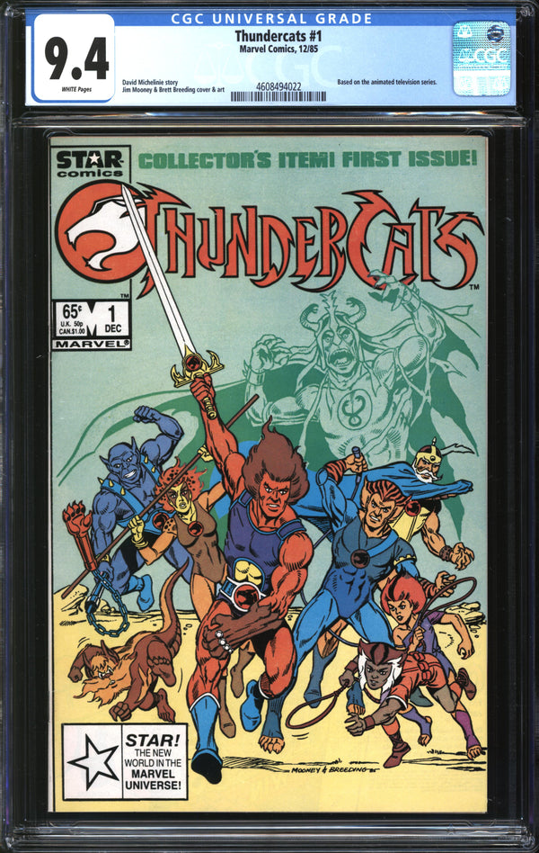 Thundercats (1985) #1 CGC 9.4 NM