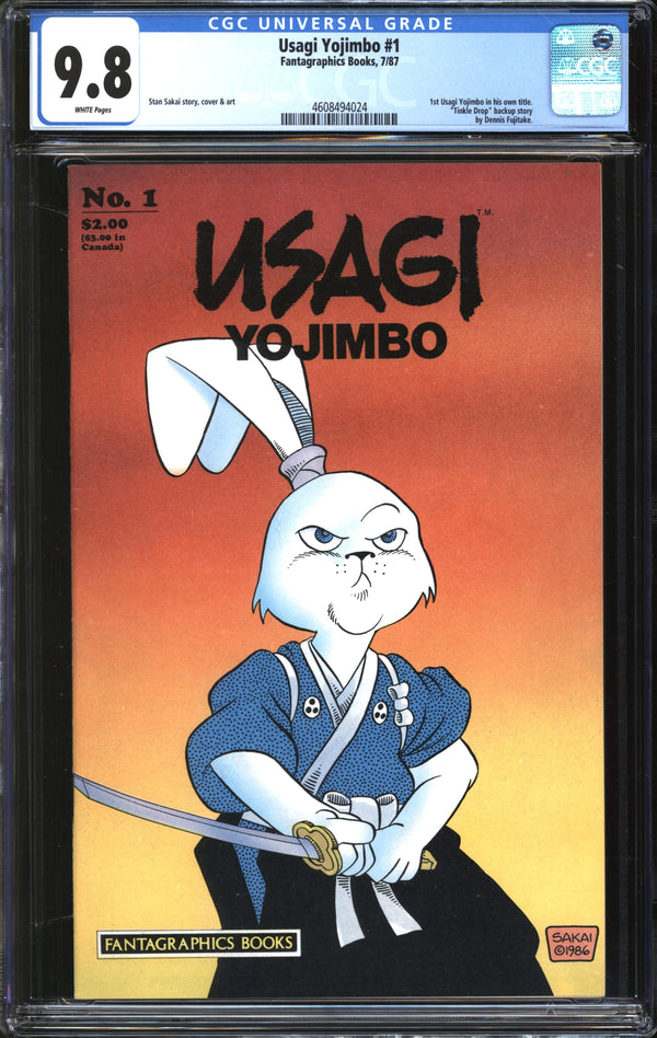 Usagi Yojimbo (1987) # 1 CGC 9.8 NM/MT