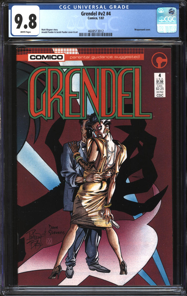 Grendel (1986) #4 CGC 9.8 NM/MT