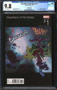 Guardians Of The Galaxy (2015) #1 Hip Hop Variant CGC 9.8 NM/MT