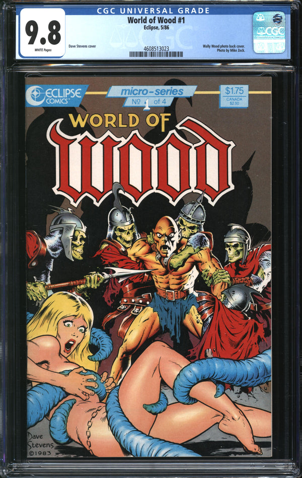 World Of Wood (1986) #1 CGC 9.8 NM/MT
