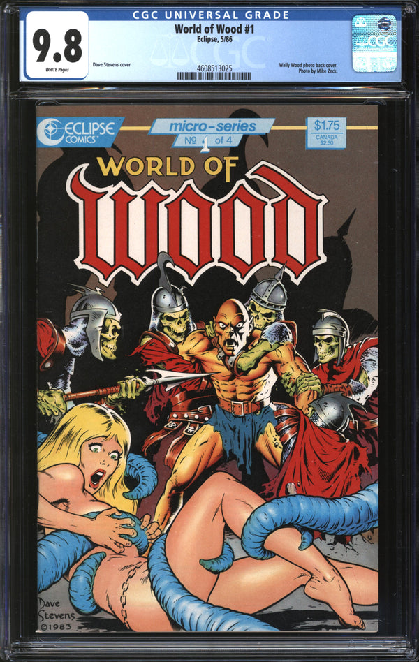 World Of Wood (1986) #1 CGC 9.8 NM/MT