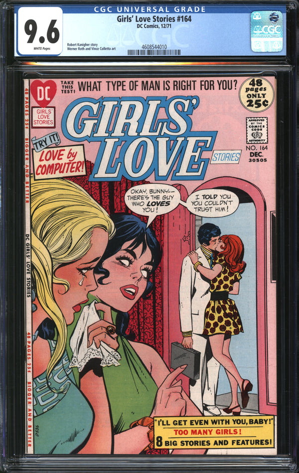 Girls' Love Stories (1949) #164 CGC 9.6 NM+