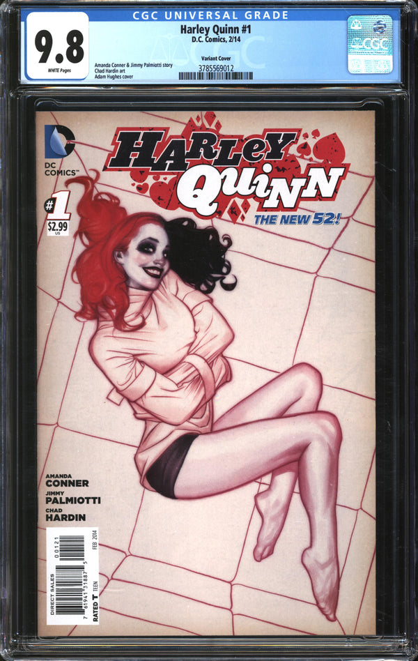 Harley Quinn (2014) #1 Adam Hughes Variant CGC 9.8 NM/MT