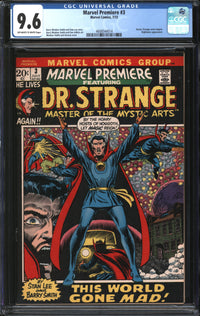 Marvel Premiere (1972) # 3 CGC 9.6 NM+