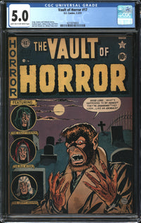 Vault Of Horror (1950) #17 CGC 5.0 VG/FN
