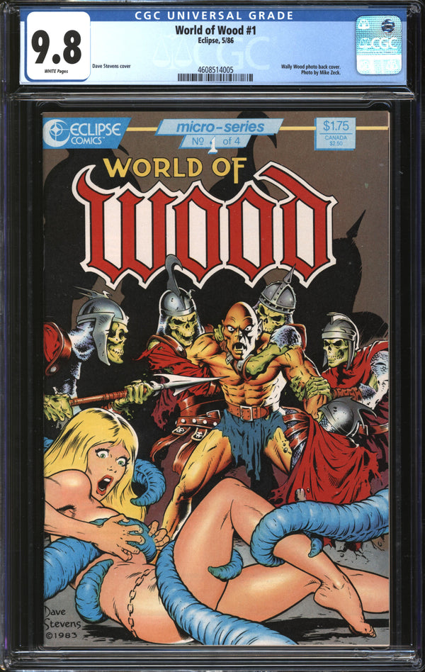 World Of Wood (1986) #1 CGC 9.8 NM/MT