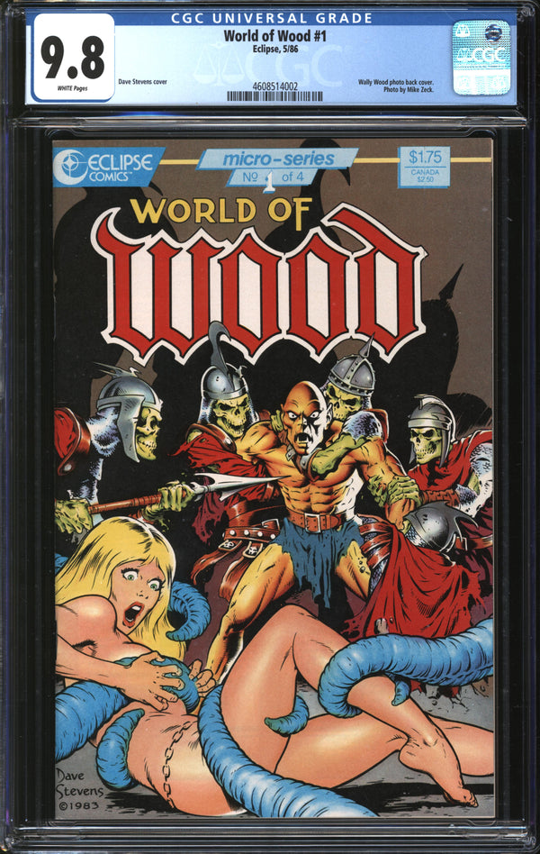 World Of Wood (1986) #1 CGC 9.8 NM/MT