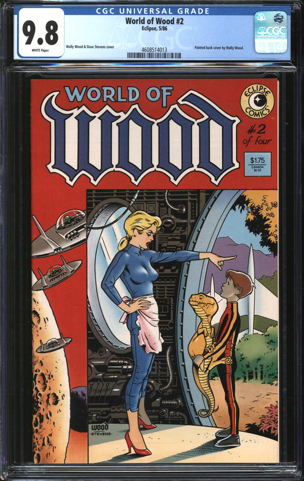 World Of Wood (1986) #2 CGC 9.8 NM/MT