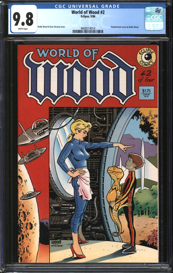 World Of Wood (1986) #2 CGC 9.8 NM/MT
