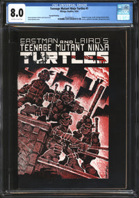 Teenage Mutant Ninja Turtles (1984) # 1 Second Printing CGC 8.0 VF