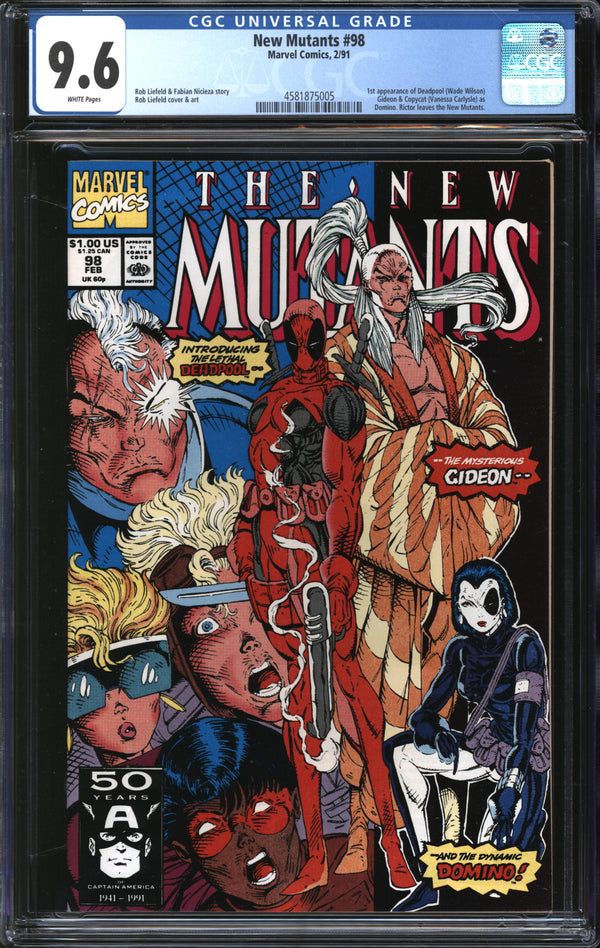 New Mutants (1983) #98 CGC 9.6 NM+