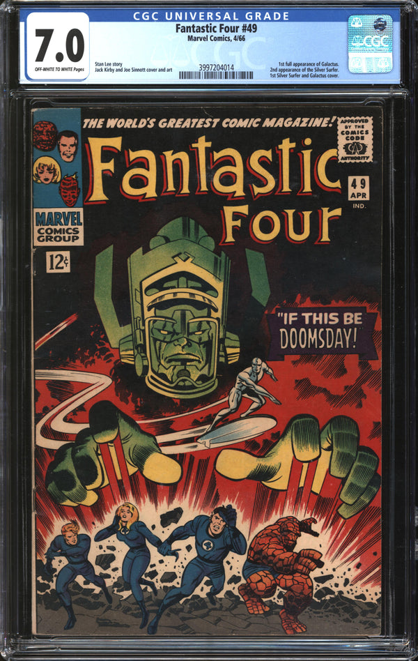 Fantastic Four (1961) # 49 CGC 7.0 FN/VF