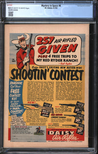 Mystery In Space (1951) # 8 CGC 8.0 VF