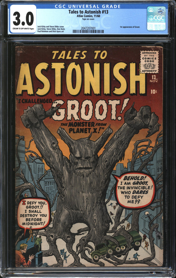 Tales To Astonish (1959) #13 CGC 3.0 GD/VG