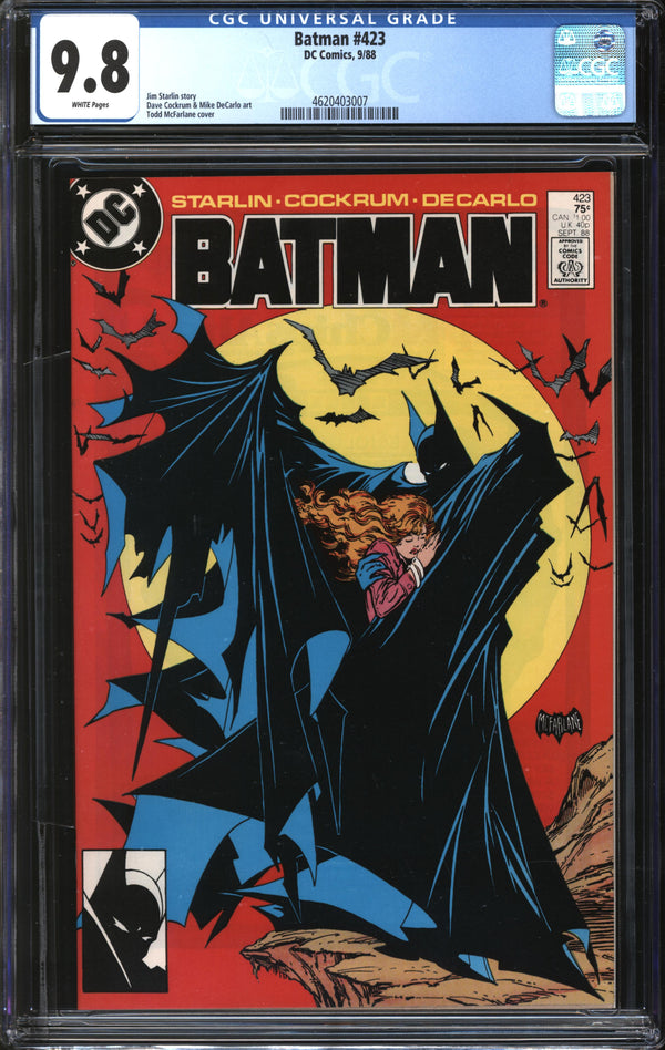 Batman (1940) #423 CGC 9.8 NM/MT