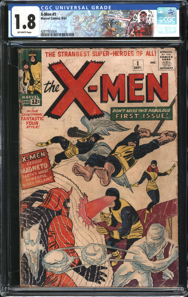 X-Men (1963) #  1 CGC 1.8 GD-