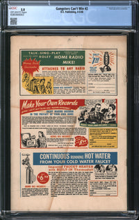 Gangsters Can't Win (1948) #2 CGC 5.0 VG/FN