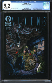 Aliens (1988) #1 CGC 9.2 NM-