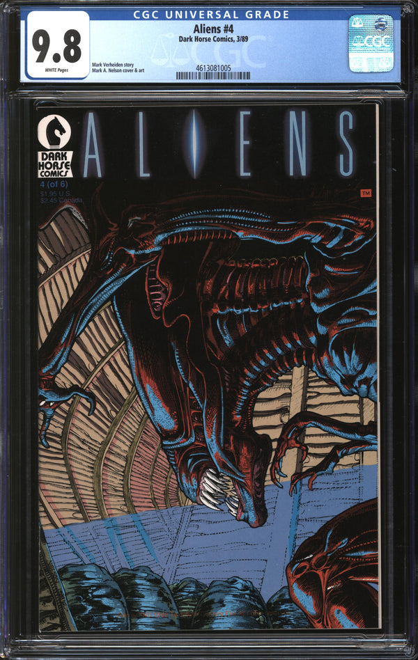 Aliens (1988) #4 CGC 9.8 NM/MT