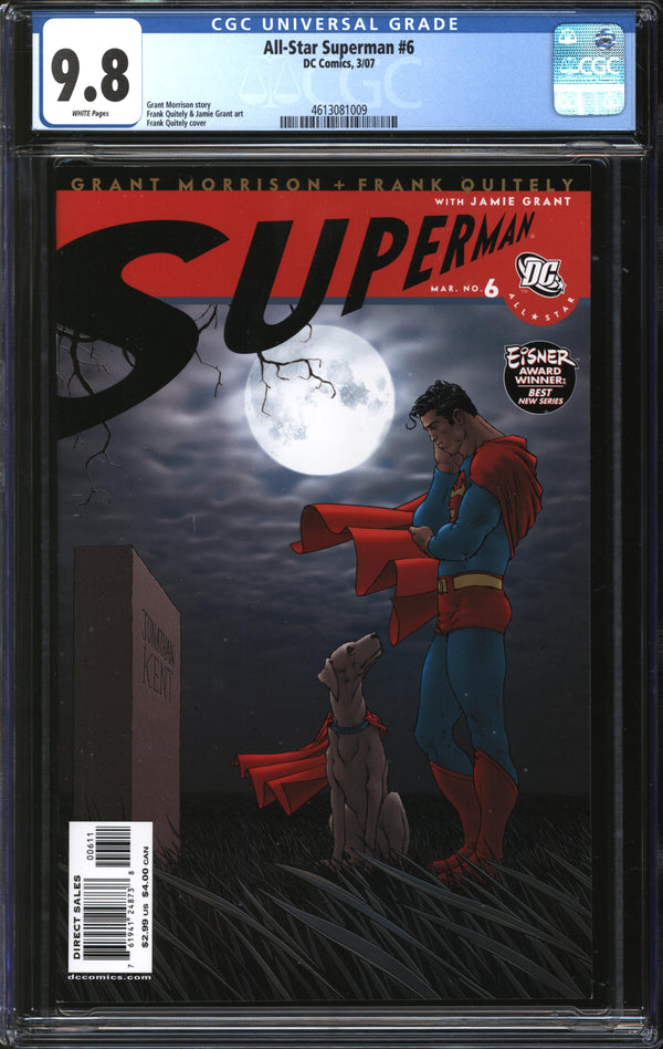 All-Star Superman (2006) # 6 CGC 9.8 NM/MT