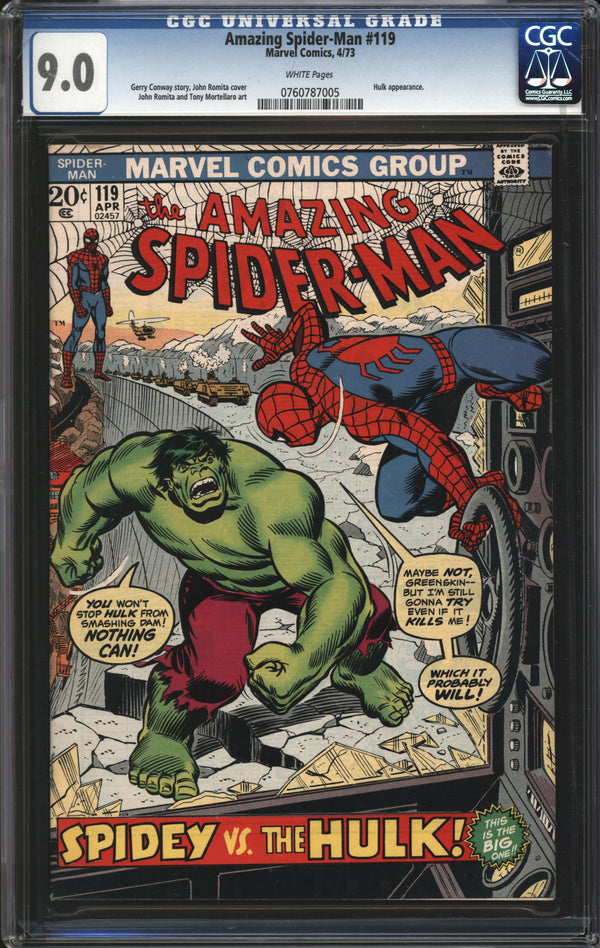 Amazing Spider-Man (1963) #119 CGC 9.0 VF/NM